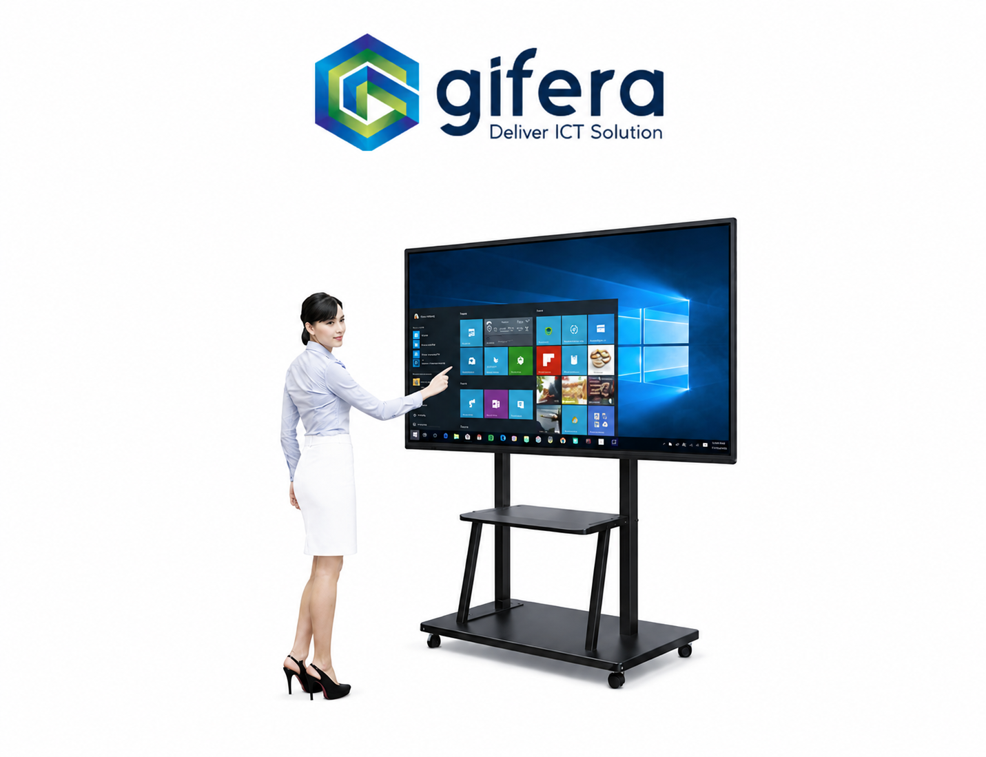 Harga Interactive Flat Panel Terbaru 2026 - PT Gifera Odo Technology